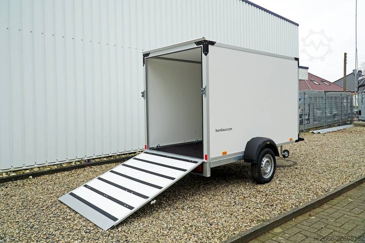 Box trailer Humbaur HK 752513-15P | RAMPE 251X132X152CM 750KG KOFFERANHÄNGER
