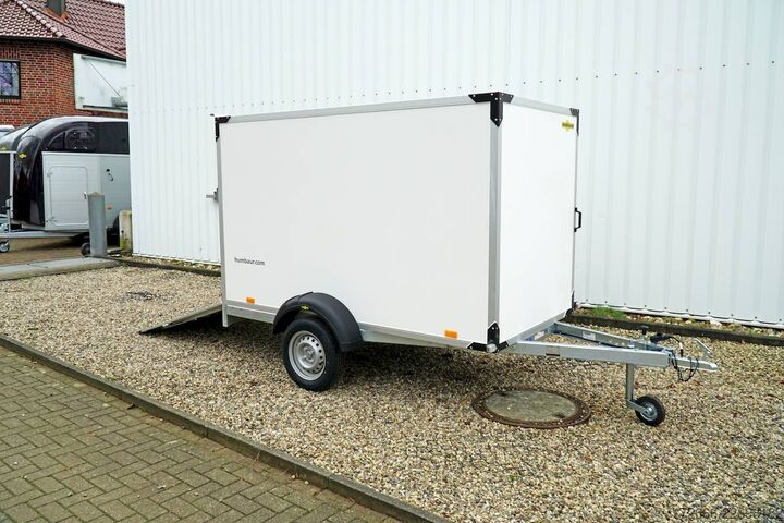 Box trailer Humbaur HK 752513-15P | RAMPE 251X132X152CM 750KG KOFFERANHÄNGER