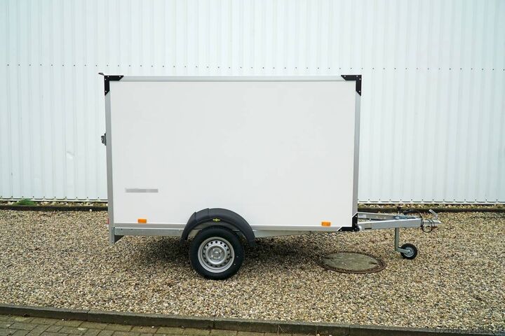 Box trailer Humbaur HK 752513-15P | RAMPE 251X132X152CM 750KG KOFFERANHÄNGER