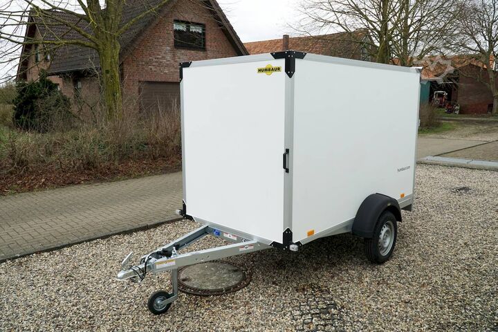Box trailer Humbaur HK 752513-15P | RAMPE 251X132X152CM 750KG KOFFERANHÄNGER