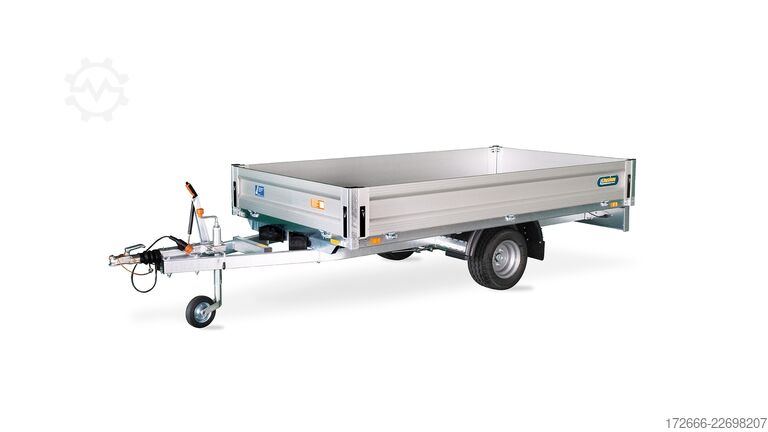 Flatbed trailer Unsinn UH 2315-7-10 230X150X30CM 750KG HOCHLADER