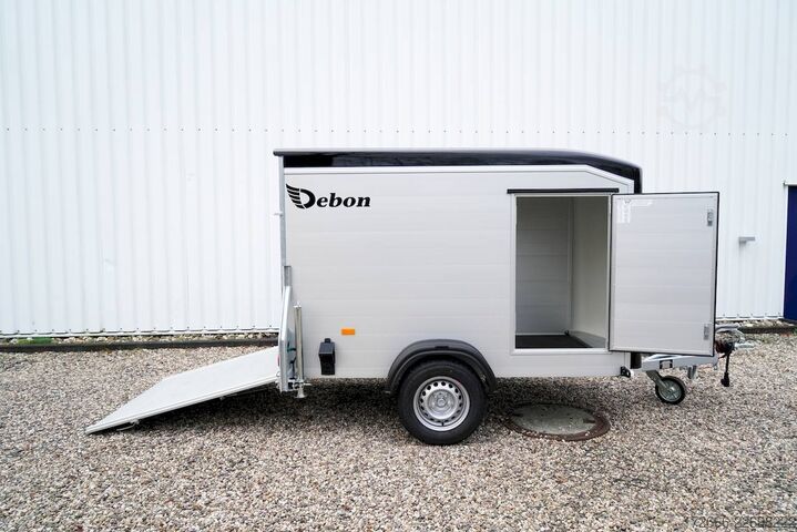 Box trailer Debon CHEVAL LIBERTE DEBON C255 V2 ALU 1300 KG | SCHWARZ +SEITENTÜR