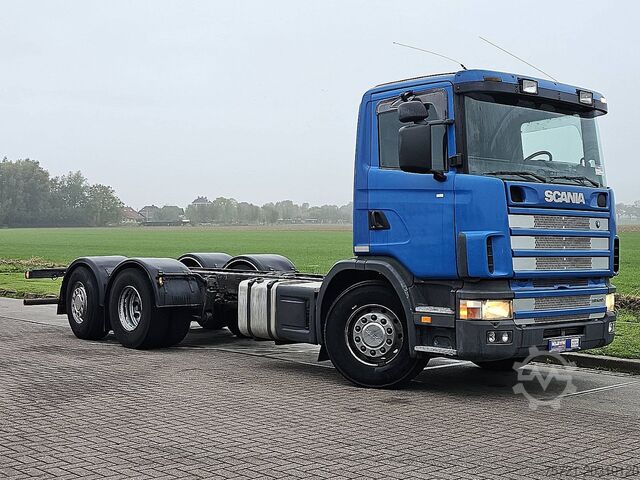 Chassis with cab SCANIA R124.360 6X2*4 MANUAL 3+3