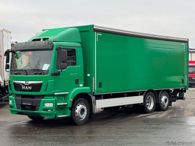 LKW mit Getränkeaufbau MAN TGM 26.320 L / LBW / 2xAHK / LENKACHSE / 18 PAL