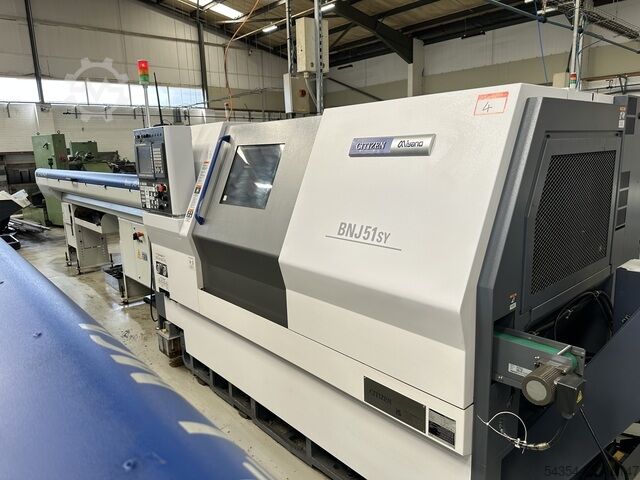 5-Achsen-Drehmaschine mit festem Spindelstock Citizen Miyano BNJ-51SY6