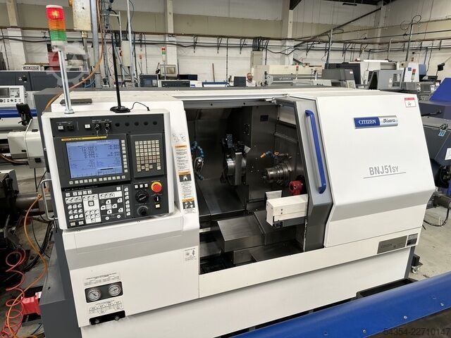 5-Achsen-Drehmaschine mit festem Spindelstock Citizen Miyano BNJ-51SY6