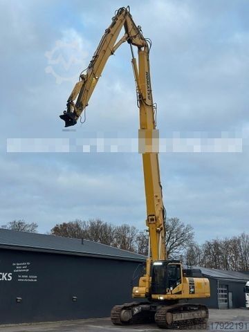 Chain excavator KOMATSU PC490 Longfront Abbruchbagger Kettenbagger