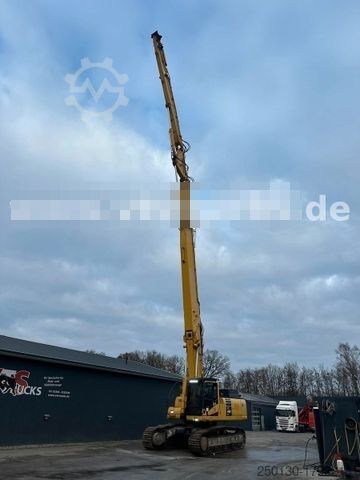Chain excavator KOMATSU PC490 Longfront Abbruchbagger Kettenbagger