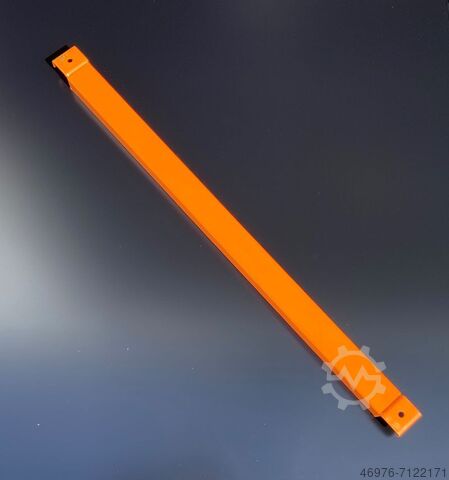 Tiefenauflage Tiefensteg Palettenregal Nedcon/ 1050 mm/ Traversenauflage: 43 mm / Materialfarbe: orange