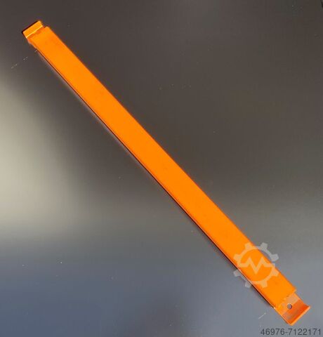 Tiefenauflage Tiefensteg Palettenregal Nedcon/ 1050 mm/ Traversenauflage: 43 mm / Materialfarbe: orange