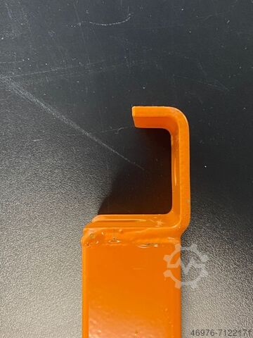 Tiefenauflage Tiefensteg Palettenregal Nedcon/ 1050 mm/ Traversenauflage: 43 mm / Materialfarbe: orange