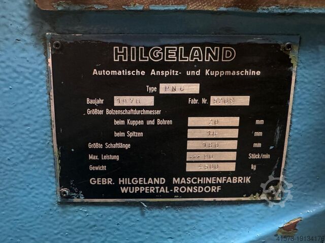 Kuppmaschine HILGELAND PN6