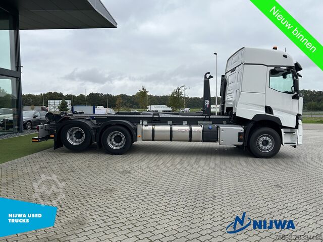 Container transportation Renault C 520 6X2 VDL Haakarm