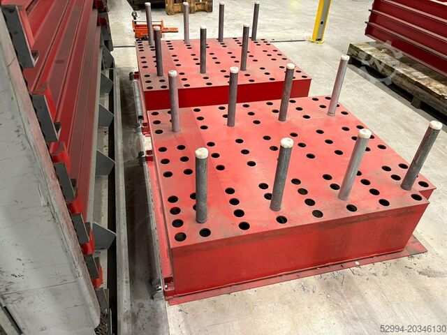 Regalbediengeräte / Behälter Inava plate storage system