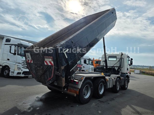 Tipper truck SCANIA G450 / ISO Thermo Mulde / 8X4 / Opti Cruise