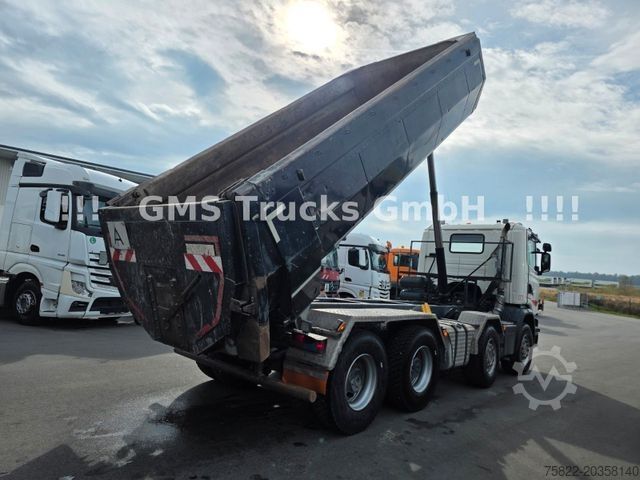 Kipper LKW SCANIA G450 / ISO Thermo Mulde / 8X4 / Opti Cruise