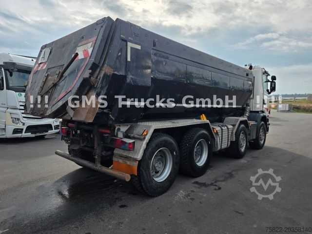 Kipper LKW SCANIA G450 / ISO Thermo Mulde / 8X4 / Opti Cruise