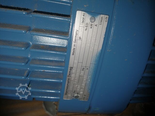 Electric motor DEMAG KBA125 B-4 / AF18 i = 181