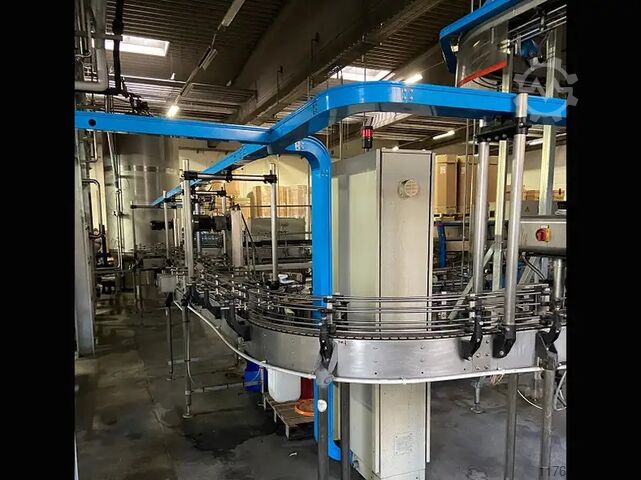 Komplette Abfüllanlage