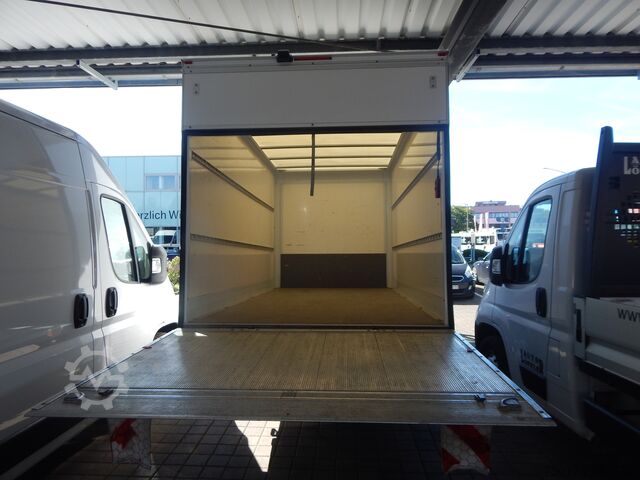 Transporter with box body – MEGA EQUIPMENT Peugeot Koffer LDB Ladebordwand 3,5t Boxer Standheizung+Navi+Kamera+Klimaauto