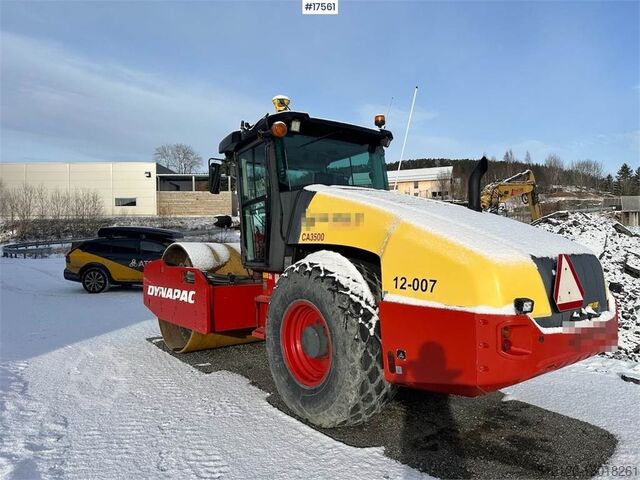 Roller Dynapac CA3500D roller train with Trimble GPS from approx.
