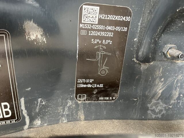 Treibgasstapler Linde H20T-01/600