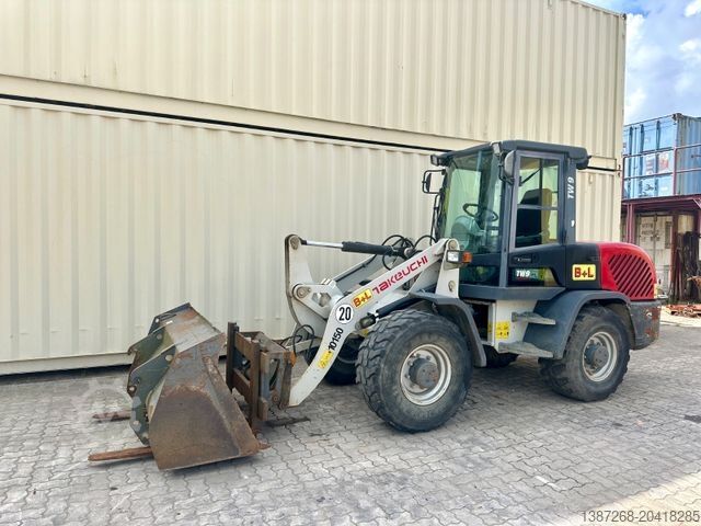 Radlader TAKEUCHI TW9 /4.800 KG /Deutsche Maschine /Gabel+Schaufel