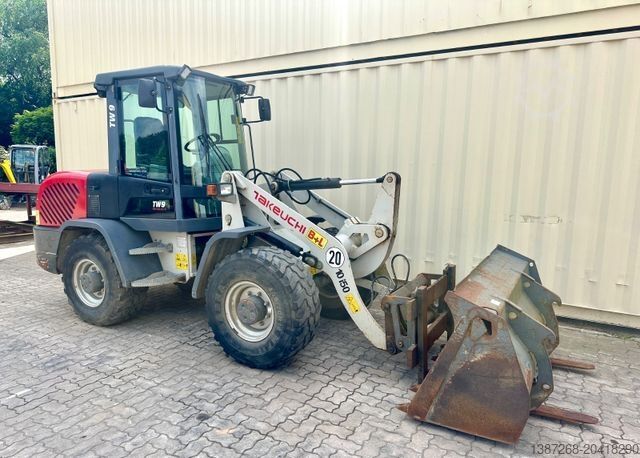 Radlader TEREX TL80/2014 BJ/Schaufel + Gabel/ Deutsche Maschine