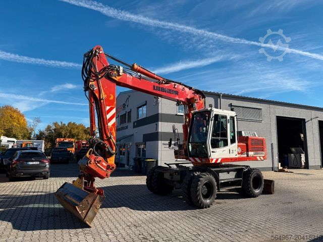Mobilbagger LIEBHERR A 924 B Litronic Mobilbagger OQ 70/55 Klima