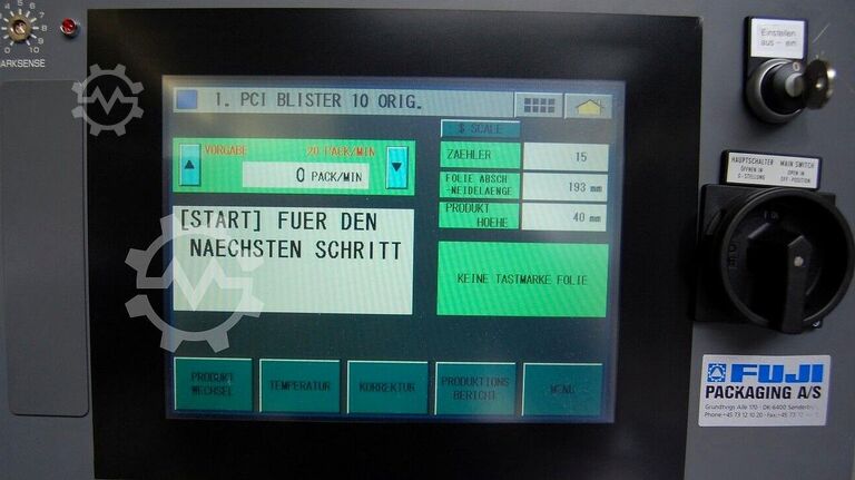 Schlauchbeutelmaschine Fuji FW 3710 B