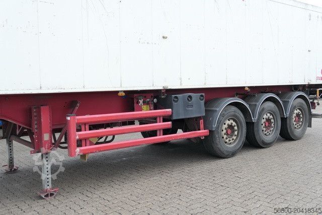 Kipper Auflieger STAS SA336K, Alu, 50m³, Alu-Chassis, Luft-Lift