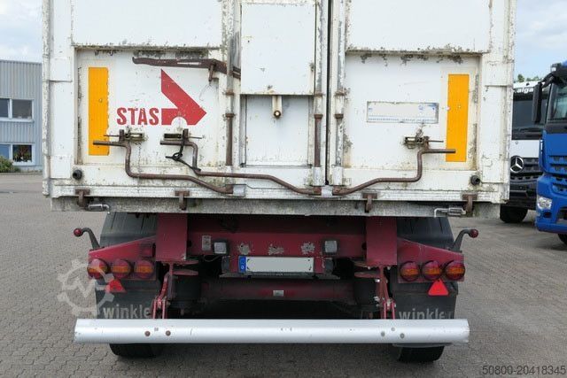 Kipper Auflieger STAS SA336K, Alu, 50m³, Alu-Chassis, Luft-Lift