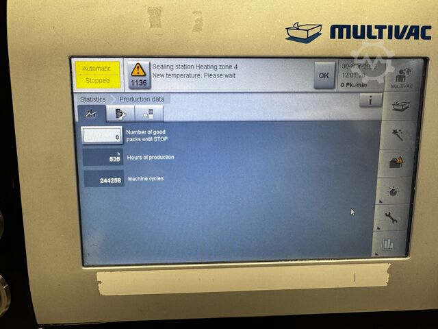 Multivac T300 Schalenversiegler Multivac T300