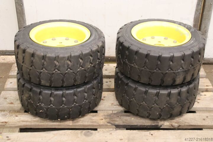 Vollgummi Reifen 4 Stück Continental CSE-Robust 200/50-10  SC 10  RIM 6.50 F