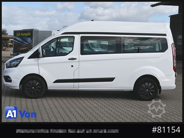 Transporter mit Pritsche & Plane FORD Tranist 9-Siter Kombi, Klima, RFK