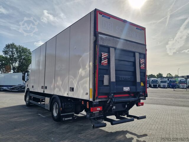 Suitcase Scania P280 4x2 - Box with sidedoors - Loadlift - Full...