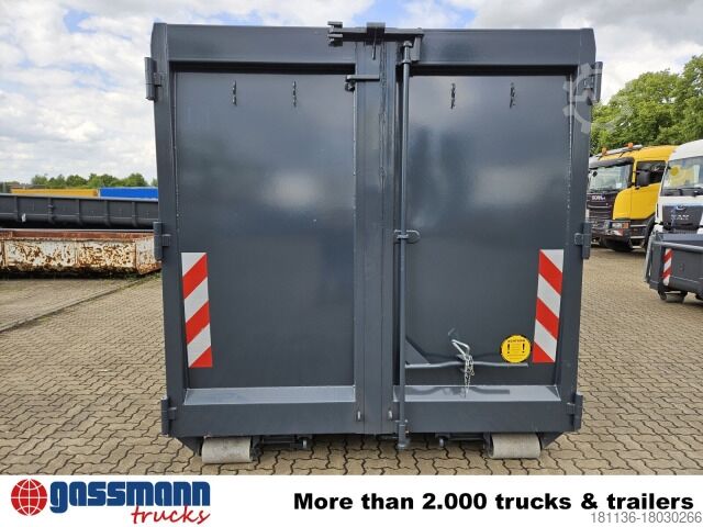 Roll-off container  Abrollcontainer mit Flügeltür ca. 36m³,