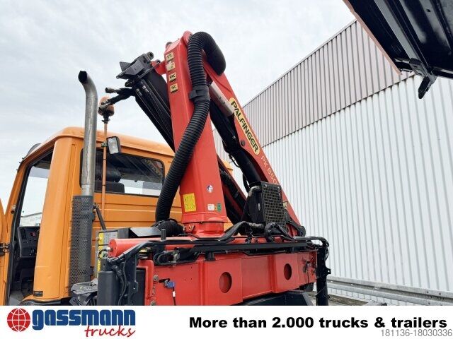 Kipper LKW Mercedes-Benz SK II 1820/24 K 4x2, Winterdienstaustattung, Kran