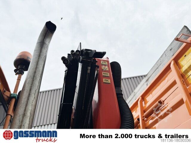 Kipper LKW Mercedes-Benz SK II 1820/24 K 4x2, Winterdienstaustattung, Kran