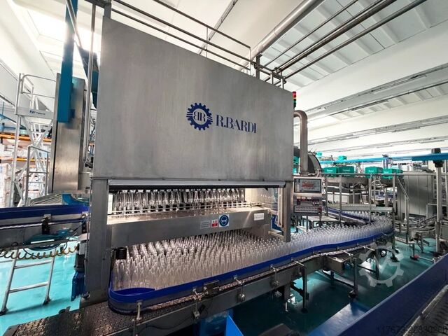 Used R. BARDI nilo 2-20R bottle washer 20000 BPH Bardi Nilo 2-20R