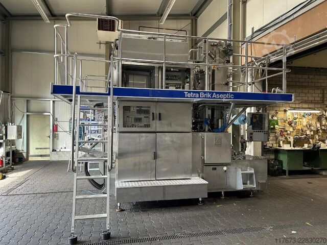 Komplette Tetra Pak TBA 19 V10 Abfüllanlage Tetra Pak® Tetra Brik Aseptic