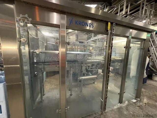 Gebrauchte KRONES-Abfüllanlage für Mehrweg-Glasflaschen, 20000 BPH KETTNER 