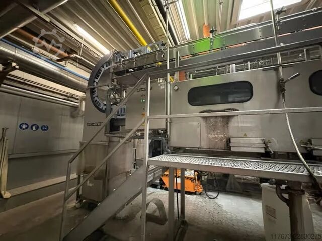 Gebrauchte KRONES-Abfüllanlage für Mehrweg-Glasflaschen, 20000 BPH KETTNER 