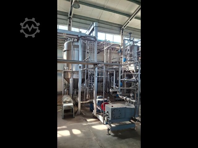 Gebrauchte komplette CFT-JORDAN-Produktionslinie für Frucht- und Gemüsepürees EM 