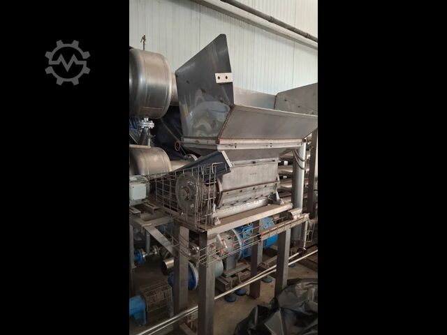 Gebrauchte komplette CFT-JORDAN-Produktionslinie für Frucht- und Gemüsepürees EM 
