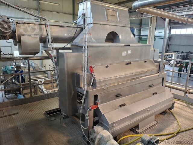 Gebrauchte komplette CFT-JORDAN-Produktionslinie für Frucht- und Gemüsepürees EM 