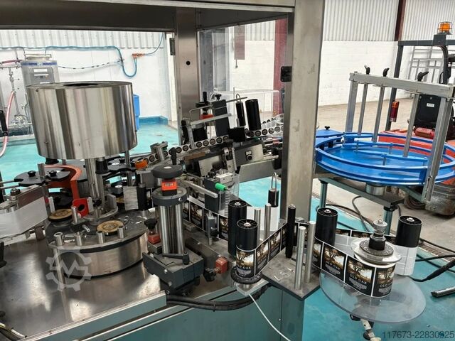 Used MEC ISO DPS 12-12-1C  bottling line - 2600 BPH EUROSTAR 
