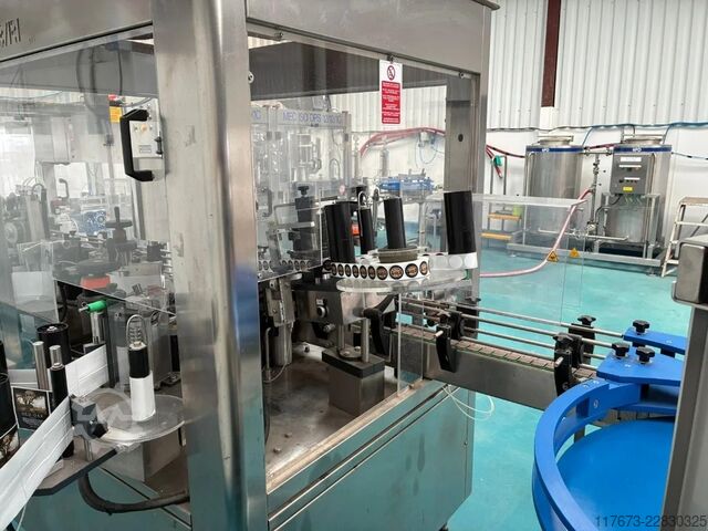 Used MEC ISO DPS 12-12-1C  bottling line - 2600 BPH EUROSTAR 