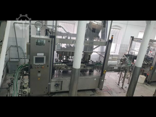 Gebrauchte KRONES Abfüllanlage für Wodka - Glas 6000 BPH - Baujahr 2001 Krones 