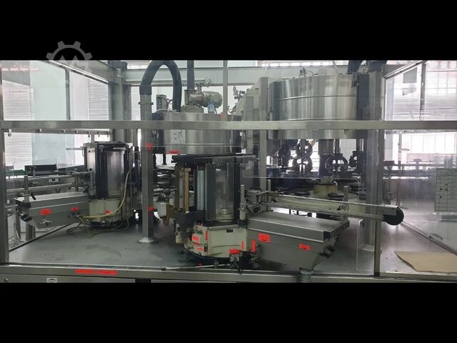 Gebrauchte KRONES Abfüllanlage für Wodka - Glas 6000 BPH - Baujahr 2001 Krones 